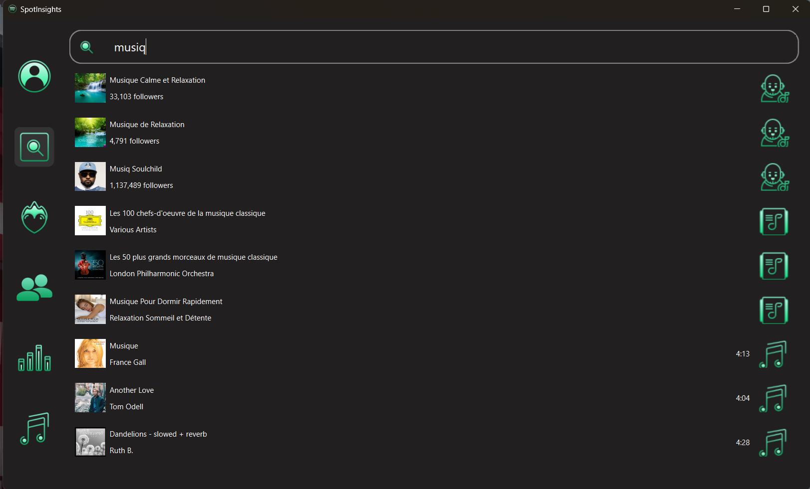 SpotInsights Screenshot 3