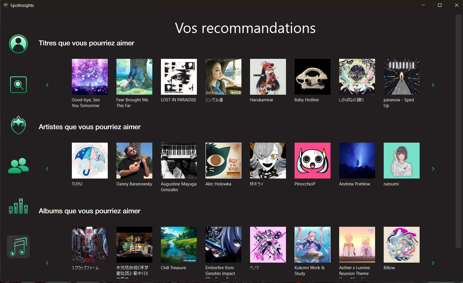 SpotInsights Screenshot 4